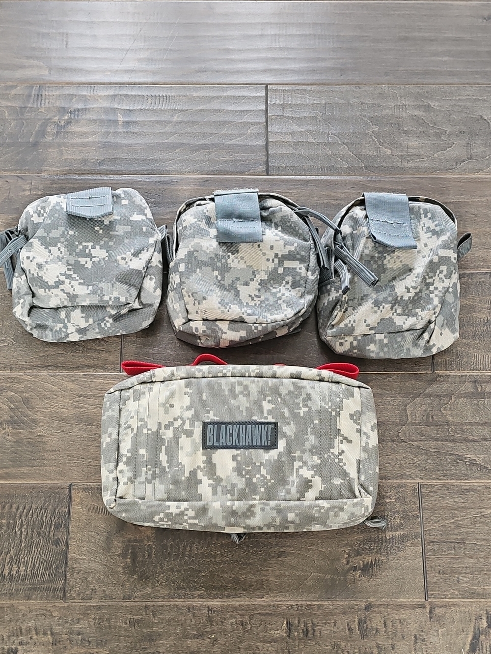 Army Blackhawk Medical Pack Accesory Pouch & Molle II First Aid Pouches Qty 4